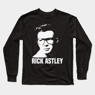 Rick Astley Silhouette - Fanmade Long Sleeve T-Shirt